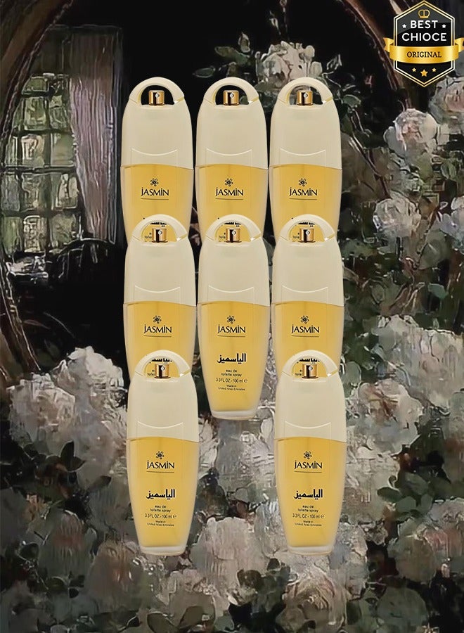Jasmine 8 Pieces Jasmin Perfume 100ml EDT - Image 1