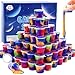 WUJYLY Galaxy Slime Kit with 60 PackEaster Slime Party Favors for Kids Non StickyWetSoft Sludge Toy Mini Slime Bulk for Boys Girl Stress ReliefGoodie Bags Christmas Stuffers - Image 4