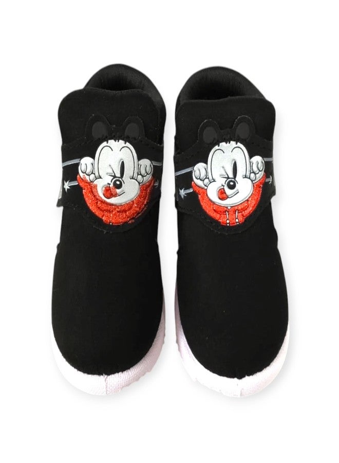 Coolz Kids Chu-Chu Sound Musical Shoes Bobdog for Baby Boys and Girls Age 9 Months- 2 Years (Black, UK Footwear Size System, Toddler, Age Range, Medium, 21 Months, 24 Months) - Image 2