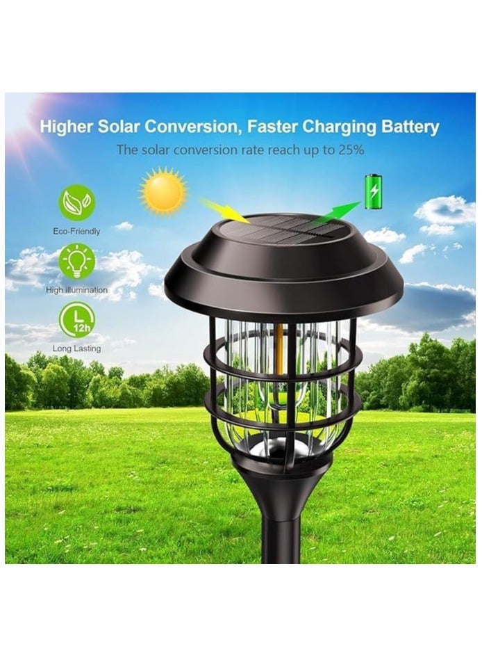Generic Led Solar Pathway Lights Outdoor, 8 Pack Bright Solar Lights Outdoor, IP65 Waterproof Auto On/Off Solar Garden Lights Solar Powered Landscape Lighting for Yard Patio Walkway Driveway  - Image 3