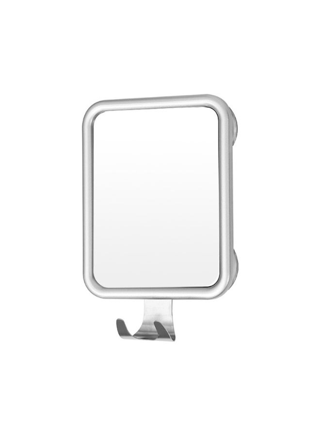 Shower Mirror Fogless for Shaving- with 4 Suctions, Non-Fog Mirror for Shower, Bathroom, Vanity, Bathtub, Razor Holder for Men(Square) - Image 2