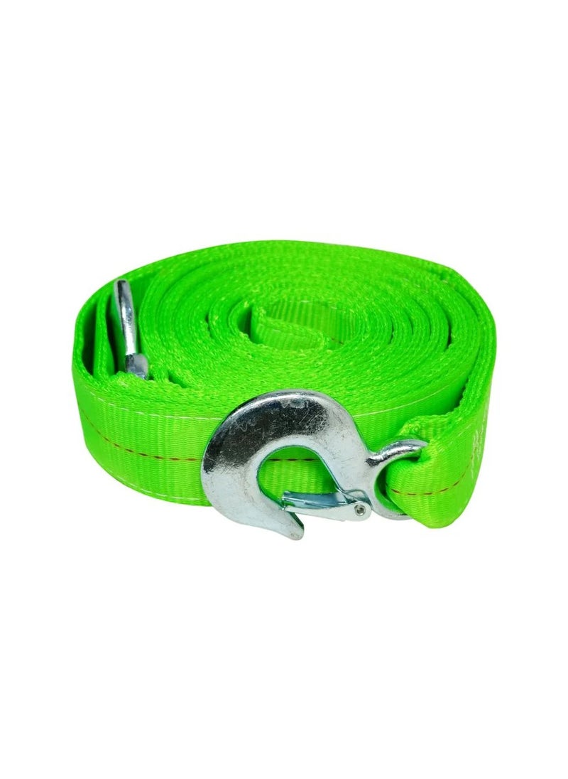 FAJ - Car Towing Rope 6 meter 10 Ton Tow Rope with Tow Hooks Heavy Duty Towing Belt - Image 1