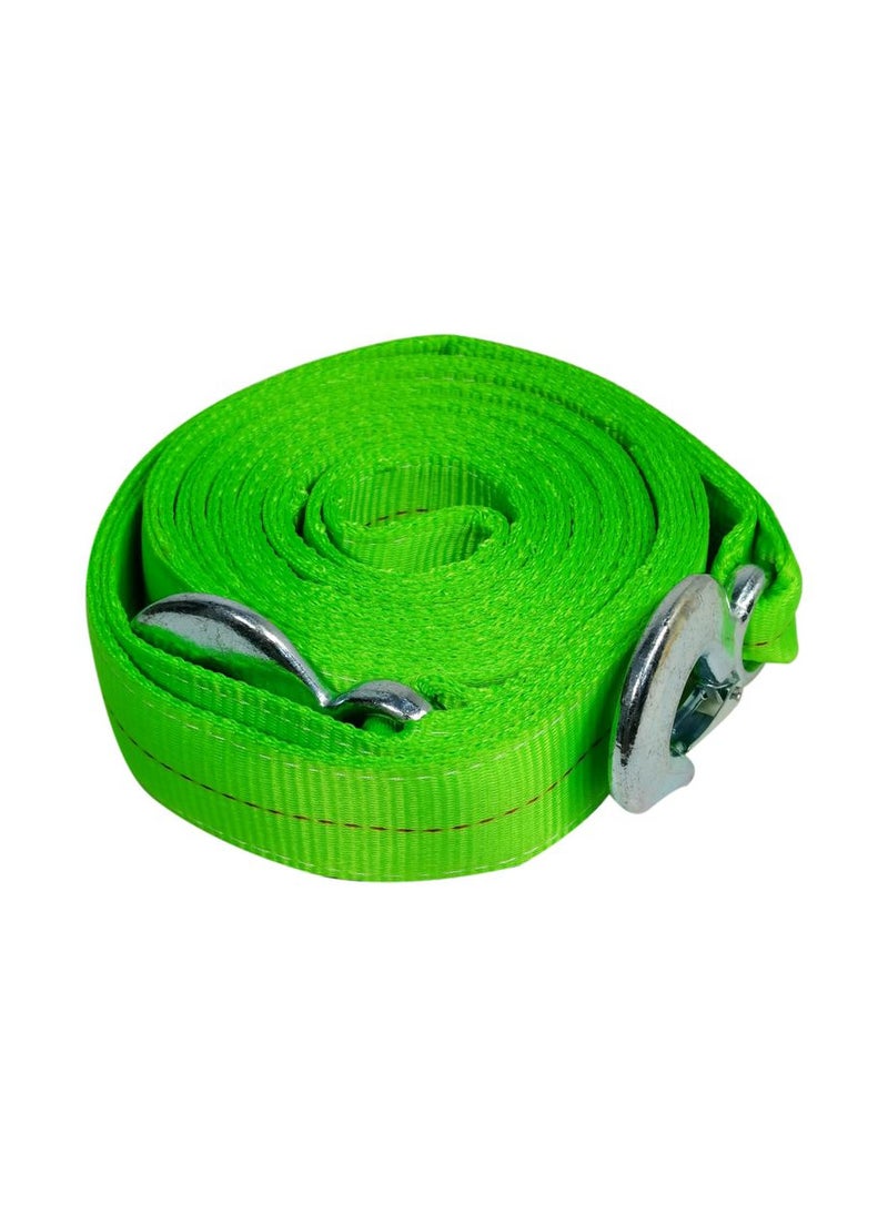 FAJ - Car Towing Rope 6 meter 10 Ton Tow Rope with Tow Hooks Heavy Duty Towing Belt - Image 1
