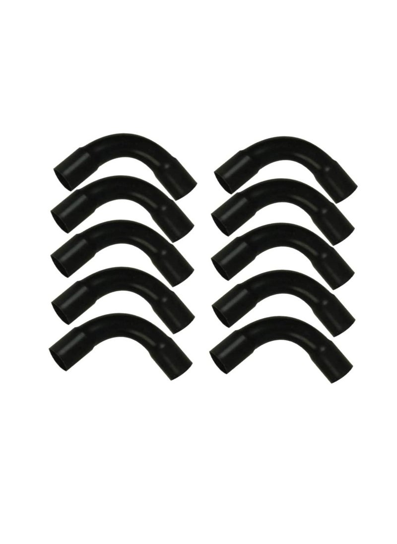 Generic PVC Electrical Conduit Pipe & Fittings for Indoor and Outdoor Electrical Wiring and Cabling (Pack of 10) (32mm, Bend)  - Image 1
