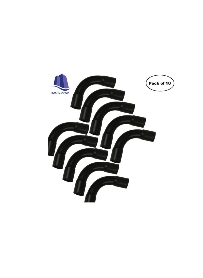Generic PVC Electrical Conduit Pipe & Fittings for Indoor and Outdoor Electrical Wiring and Cabling (Pack of 10) (32mm, Bend)  - Image 3