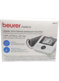 بيورير بيورير جهاز قياس ضغط الدم من أعلى الذراع BM 27  - Image 1