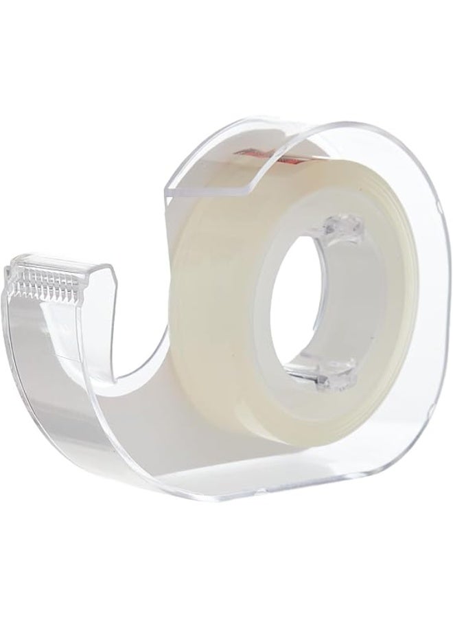 ثري ام شريط لاصق شفاف من سكوتش على موزع، نصف × ٤٥٠ بوصة (١٢ مم × ١١.٤٣ متر)، لفة واحدة/موزع | شريط شفاف | لاصق قوي | دائم | تغليف، إغلاق، وإصلاح | شريط لاصق | موزع شريط لاصق - Image 2