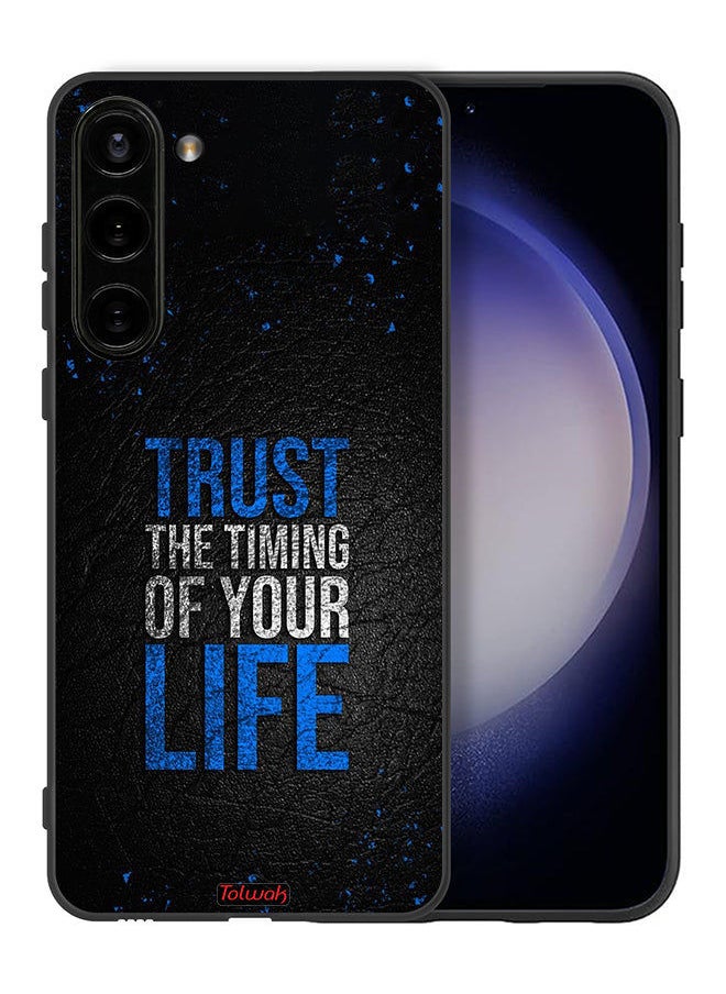 Tolwak Samsung Galaxy S23 Plus 5G Protective Case Cover Trust The Timing Of Your Life  - Image 2