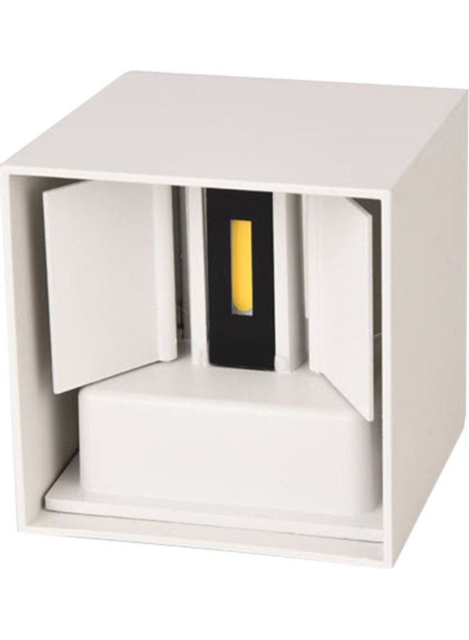 NIBEMINENT Waterproof dimmable square background whole lamp 12W white light White 11*11*11cm - Image 3