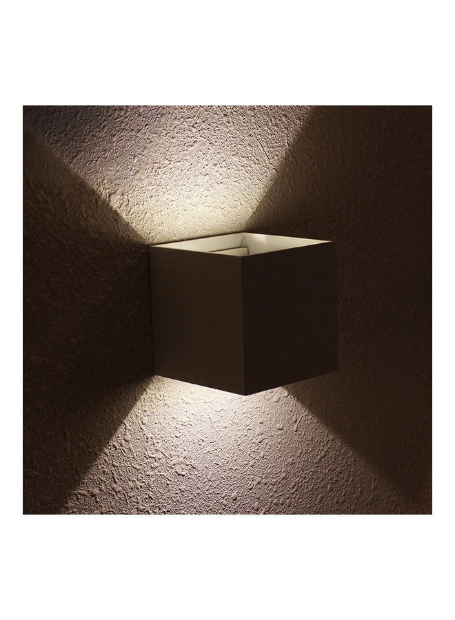 NIBEMINENT Waterproof dimmable square background whole lamp 12W white light White 11*11*11cm - Image 4