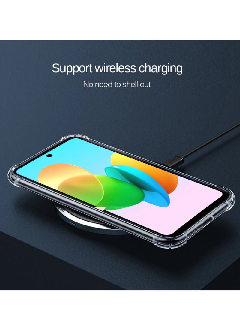 Techie - Tecno Spark Go 2024 Case and Screen Protector Combo Pack 2 in 1 - Transparent TPU Bumper Case with HD Tempered Glass Screen Protector - Image 1