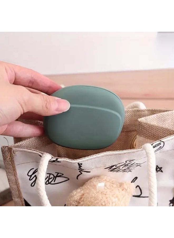 Black Lightweight Waterproof Silicone Earphone Case Soft Shell - Image 5