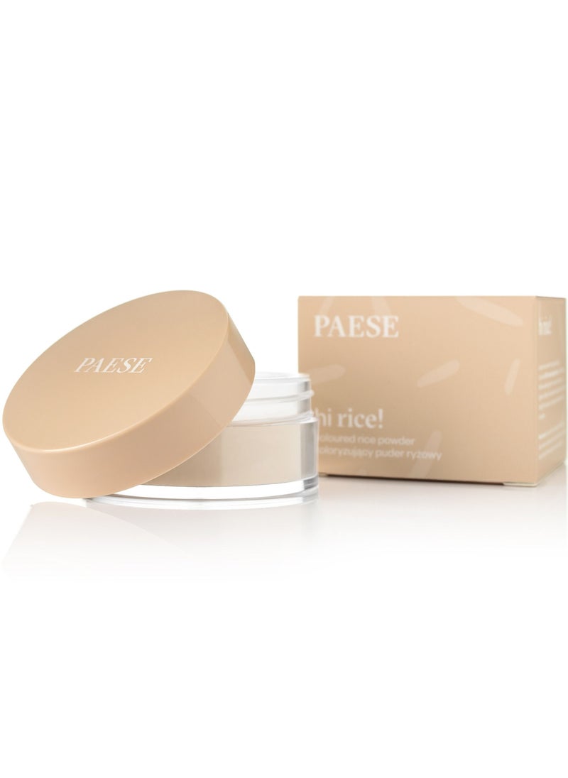 Paese Loose Powder Matt Finish Hi Rice , 10 Light Beige  - Image 1