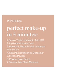 Paese Loose Powder Matt Finish Hi Rice , 10 Light Beige  - Image 4