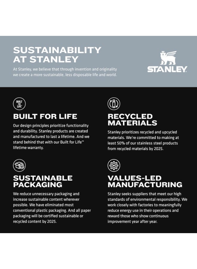 Stanley cup 40 oz Thermal Mug with Straw and Handle, 1200 ml Coffee Mug To Go, Double-Walled Stainless Steel Vacuum Insulated Mug with Lid, Portable Car Mug for Hot and Cold Drinks (rose) - Image 3