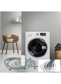 Generic Universal Drain Hose Extension Pipe Kit Washing Machine Hose Extension Replacement Drain Hose Extension For Tumble Dryer Machine Dishwasher And Other Applications 2M  - Image 2