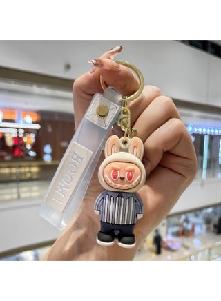Cartoon Labubu Little Sheep Keychain Pendant Silicone Three-dimensional Figurine Schoolbag Pendant - pzsku/Z2B9C75BEE19185A00CABZ/45/1750877908/dec55573-9f13-4fe1-abc4-8b3f5334644f