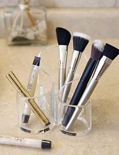ATOOZED Multi Shape 1. Rectangle 2."S 3. Heart & Size | Home and Dressing Table & Bathroom Accessories Organizer Cosmetic Storage Box | Multi Uses for Woman, Girl (New) (S Shape Cosmetic Box) - Image 5