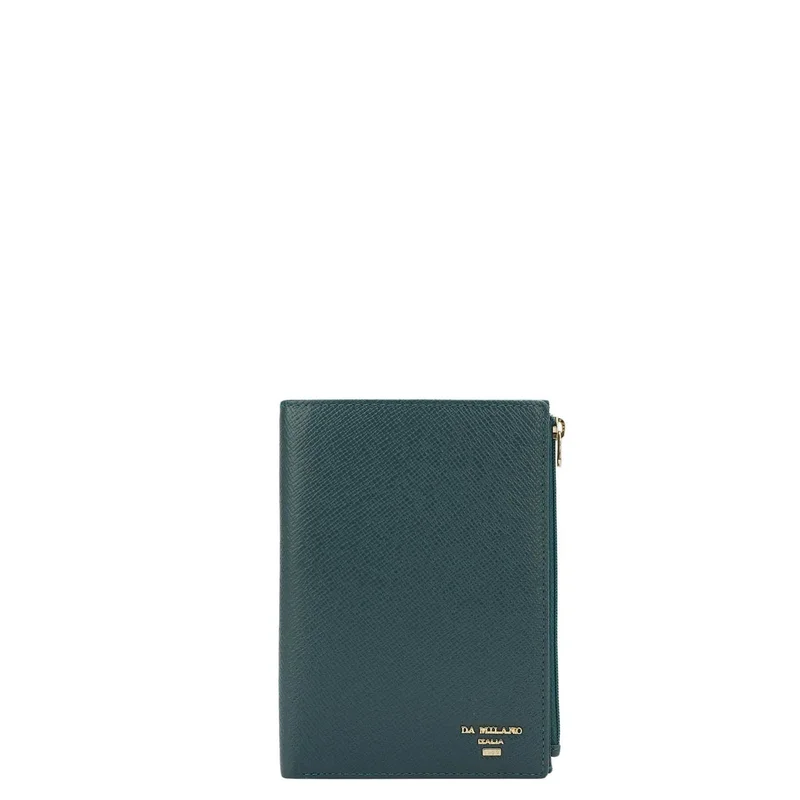 Da Milano Franzy Leather Passport Case - Octane