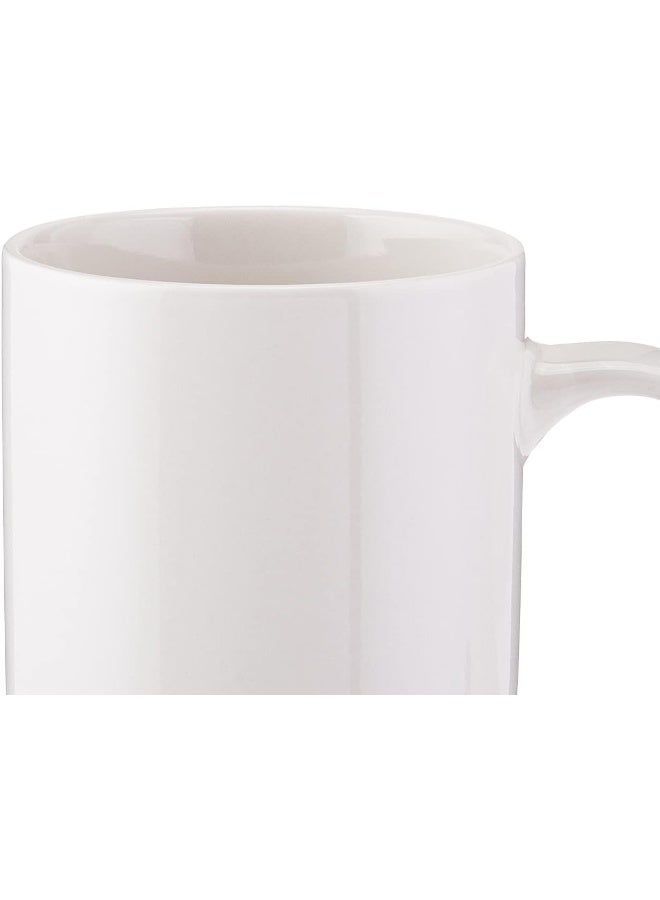 AKDC كوب سيراميك AKDC L(8CM) XW(8CM) XH(10CM) أبيض - Image 2