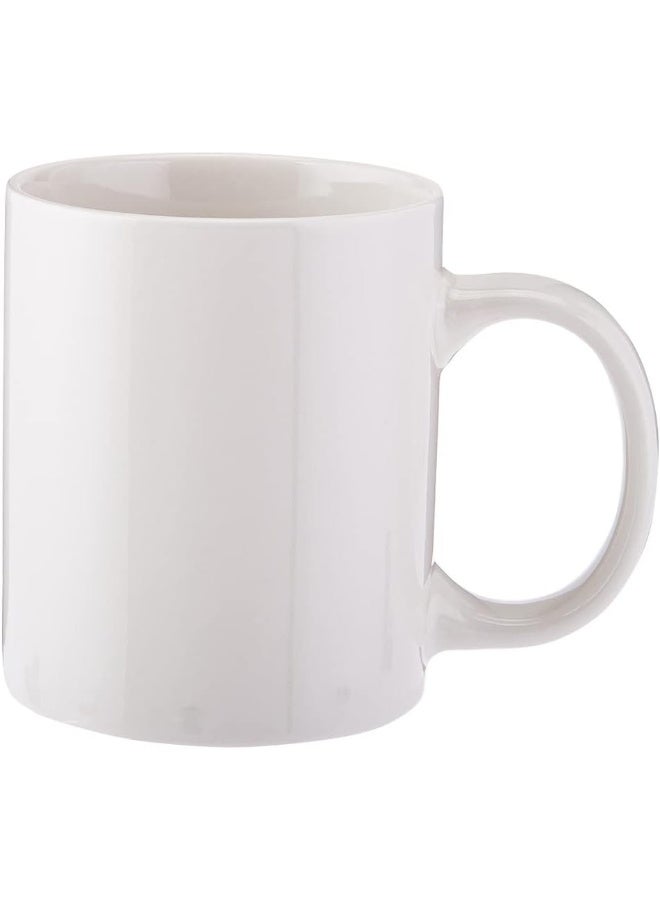 AKDC كوب سيراميك AKDC L(8CM) XW(8CM) XH(10CM) أبيض - Image 1