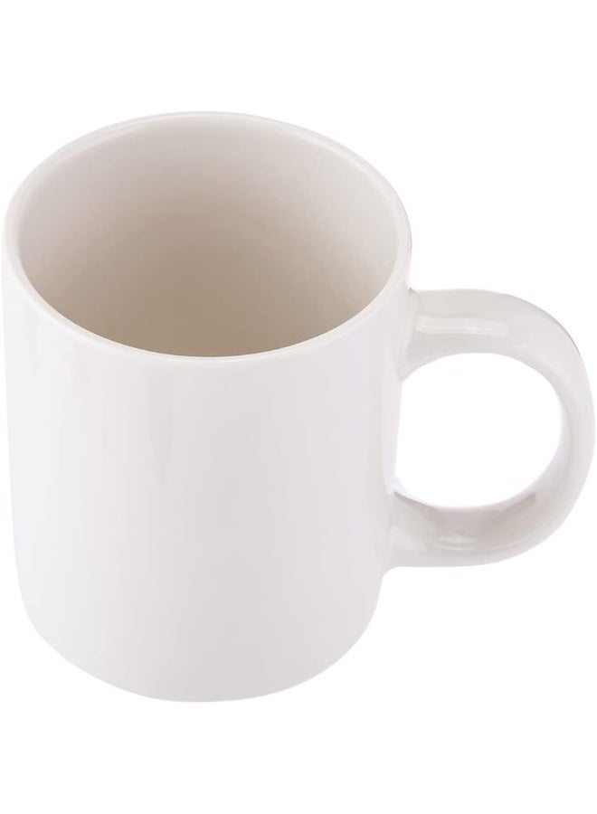 AKDC كوب سيراميك AKDC L(8CM) XW(8CM) XH(10CM) أبيض - Image 3