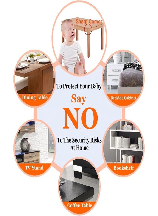 OLWICK واقي حواف الطاولات والأسطح من أولويك، شفاف، ذاتي اللصق، بطول مترين - شريط حماية شفاف بيضاوي الشكل من الانسكابات والصدمات، مناسب للمكاتب، وأسطح المطابخ، وطاولات العمل، والأثاث، 15 × 15 مم، عبوة من قطعة واحدة - Image 4