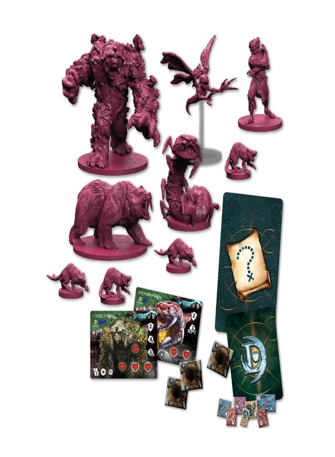 Battle Systems Maladum Beasts of Enveron Expansion - Wandering Monster/Wildlife Supplement for Larger Games Battle Systems Dungeon Crawler Modular Terrain - Image 2