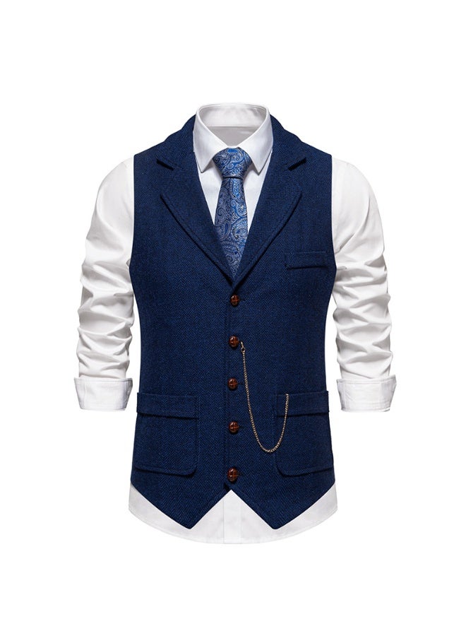 Shougu New Fashionable Casual Men's Suit Vest - Image 1