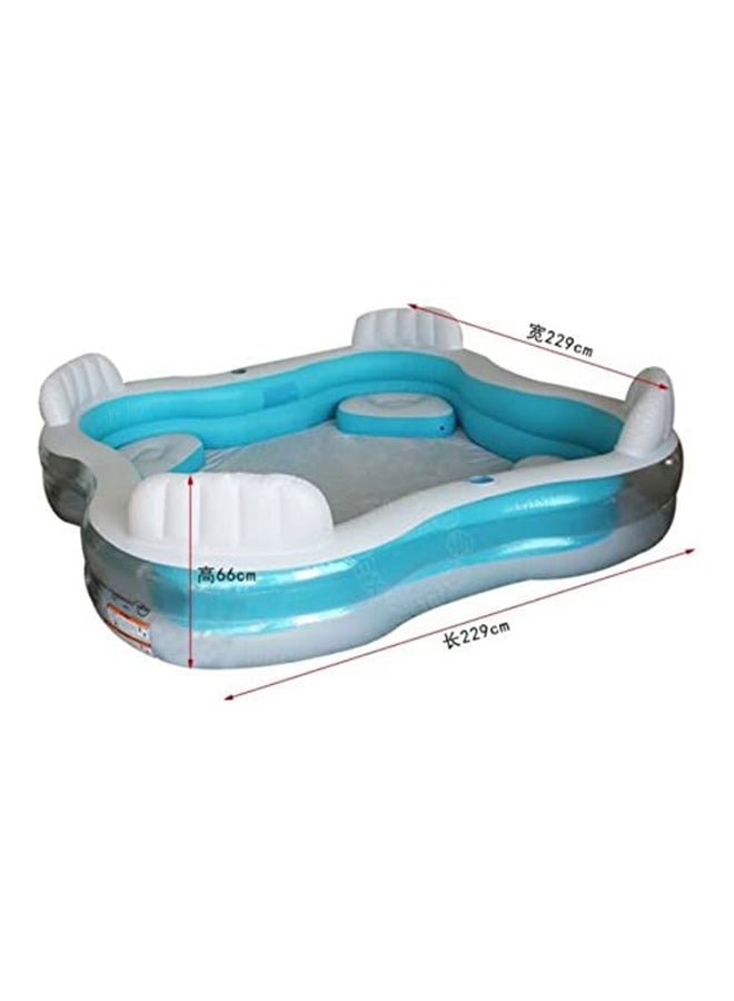 INTEX Swim Centre Family Lounge Pool 90x90x26inch 90x90x26inch - Image 5