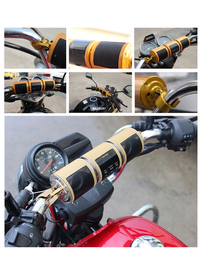 Waterproof BT MP3 Motorcycle Speaker - Image 3