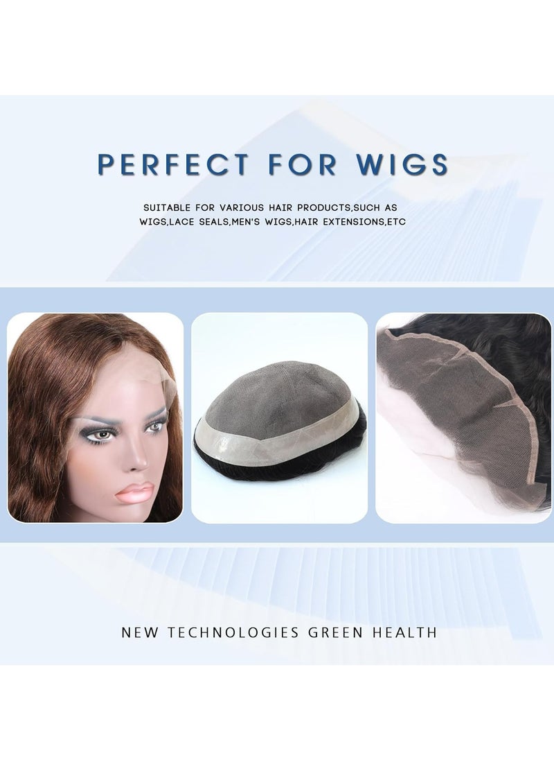 Fanski - Wig Tape Strips，36 Pieces Water-Proof Strong Adhesive Double Sided Lace Wigs Tape (Blue Color (1/4)) - Image 1