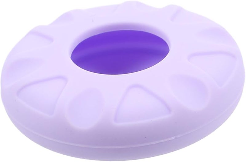 Lavender Silicone Tracer Cover with Secure Pin Attachment for Kids Tracking Protective Case - Image 1
