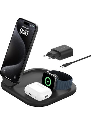 Magsafe Charger Boostcharge 3 In 1 Qi2 Magnetic Foldable Charger 15W Fast Charger For Iphone15 Watch Airpods With Non Slip Base Power Supply Module Black - pzsku/Z2B9D1D890F36E41D1F1AZ/45/_/1733136462/67f6d84f-fbef-428c-9a42-7c58e34d6eea