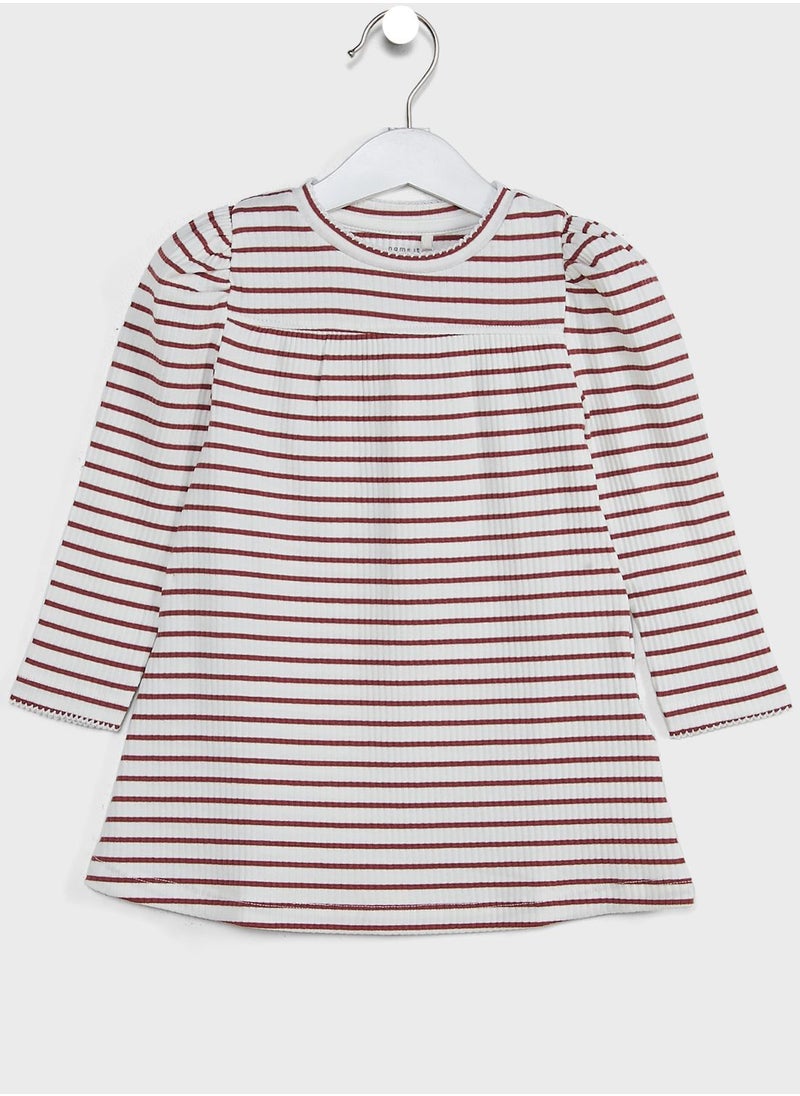 NAME IT - Kids Striped Dress - Image 1