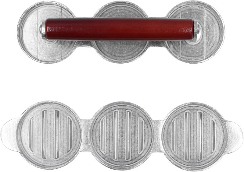 Gulf approved global quality Mini Burger Press,3 Slot Aluminum Smash Burger Shaper Small Meat Patty Maker Round Shape Press Patty Maker for Mini Hamburger, Barbecue, Picnic, Camping, Etc Easy handling optimized design Custom sizing alternatives All user group compatible Intercity storage hub KSA market compliant quality Popular across all KSA cities Multi-use well-engineered build Budget friendly trendy design Temp fluctuation resistant crafted quality Hot & cold climate compatible Wear resistant Fixed & portable compatible Easy lifting build Simplified versatile design Repeated use friendly design Great for home & trips Precision made Practical modern design Huge sales volume Top selling in Saudi Arabia Multi-purpose fine material Locally packed stock Solid anti-deform Global mainstream design picks - Image 5