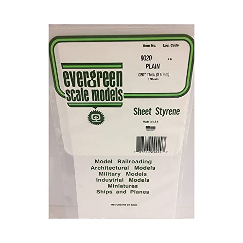 EverGreen 9020, polystyrene Board, 150 mm x 300 mm x 0.50 mm. Pack of 3, White - Image 2