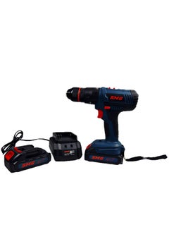 SMG SMG Cordless Drill – 21V Max Power Drill, Impact Driver, Combi Drill Kit with 2 x 2000mAh Li-Ion Battery  - Image 1