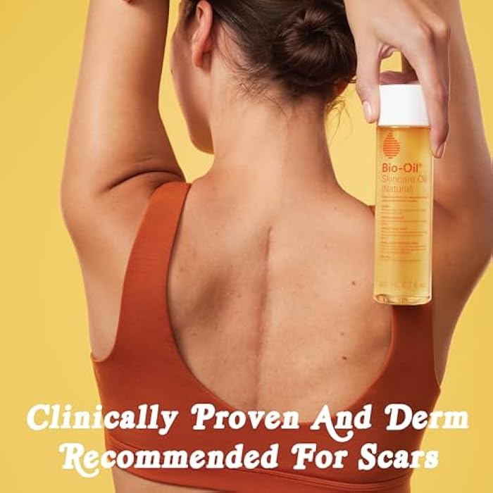 Bio-Oil Natural Skincare Oil Serum, Face and Body Moisturizer with Chamomile, Rosehip, and Lavender Oil, for Scars, Stretch Marks, Sensitive Skin, All Skin Types, 2 Oz - Image 2