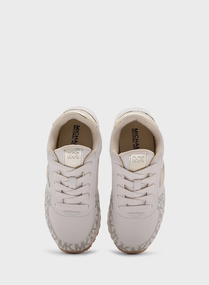 مايكل كورس Kids Train 89 Sport Ps Low Top Sneakers