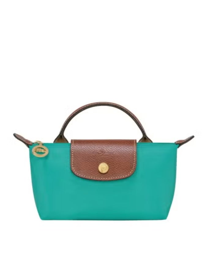 لونج شامب حقيبة يد نسائية صغيرة، حقيبة كروس بودي، حقيبة كتف مع حزام كتف مزوّد بمشبك - Image 1