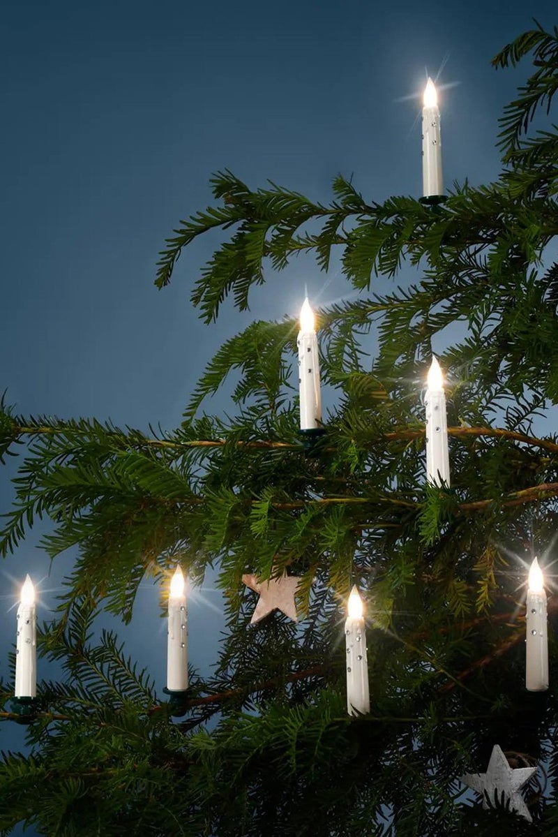 Tchibo 12 Pieces LED Candles 11 cm, White  - Image 1