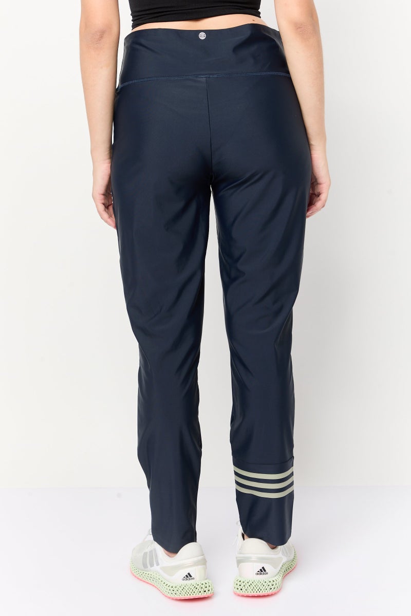 Adidas Women Sportswear Fit Training Track Pants, Dark Navy - Image 4