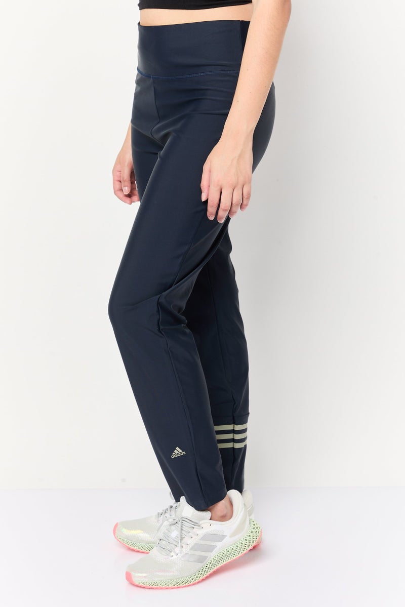 Adidas Women Sportswear Fit Training Track Pants, Dark Navy - Image 3