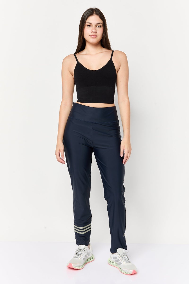 Adidas Women Sportswear Fit Training Track Pants, Dark Navy - Image 2