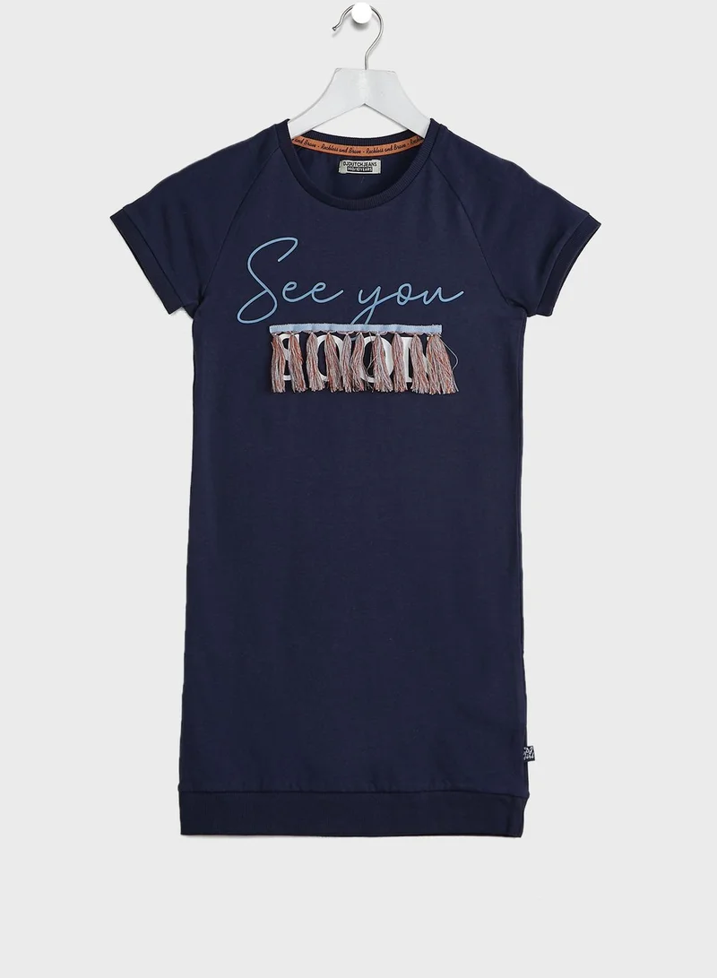 DJDUTCHJEANS Kids See You Soon Dress