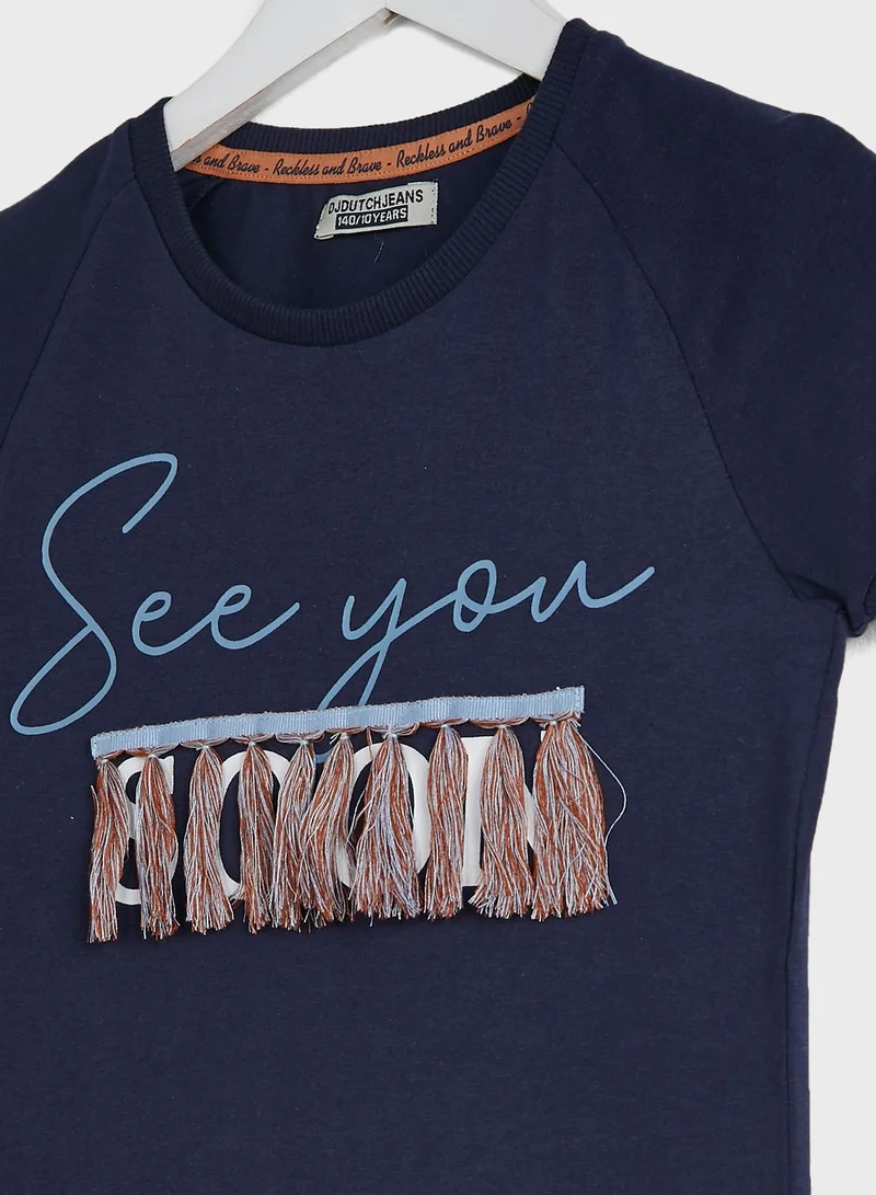 DJDUTCHJEANS Kids See You Soon Dress