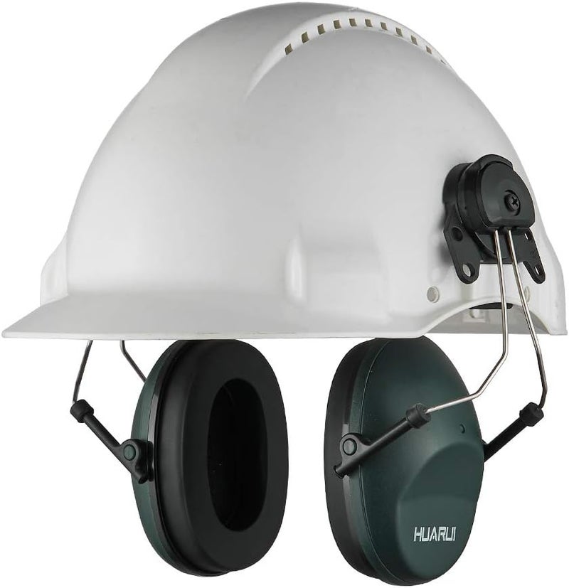 HUARUI Store Noise Cancelling Helmet Attachable Ear Muffs Blocking Sound Reduction Ear Protection for Construction Site,Adaptors - Image 1