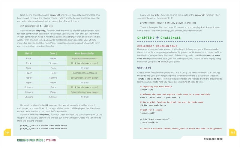 Rockridge Press Coding for Kids: Python: Learn to Code with 50 Awesome Games and Activities - Image 5