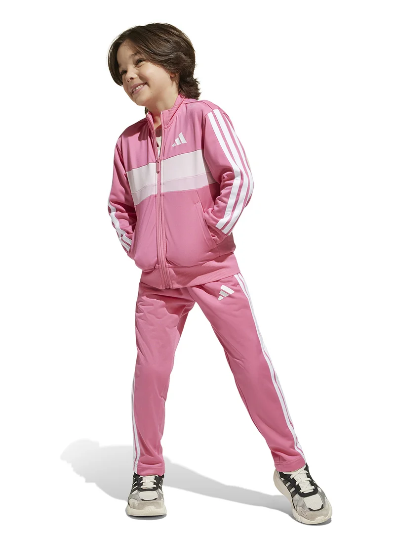 اديداس Kids Seasonal Essential Tiberio 3-Stripe Tracksuit